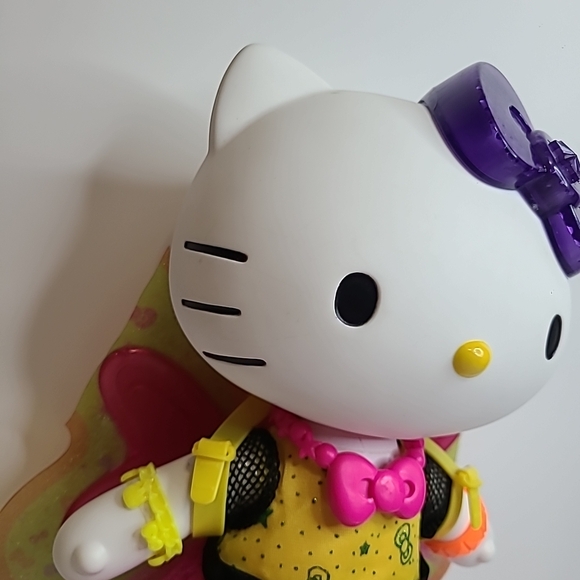 2013 Sanrio Hello Kitty Neon Fairy Glitter Doll with Outfit & Wings - Picture 2 of 13